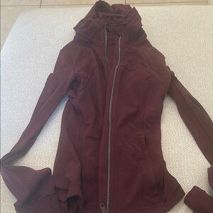 lululemon athletica Maroon Utility Jacket